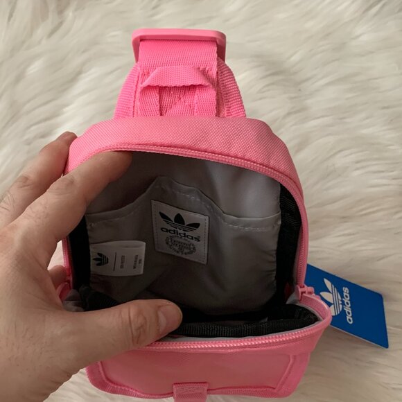 ADIDAS Utility Mini Sling Bag in Semi Pink Glow - Picture 3 of 5